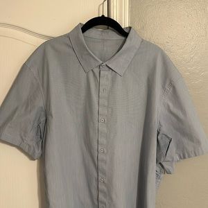 Lululemon short sleeve button down